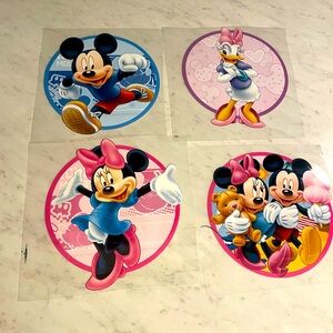 Disney Iron On Decals Pack